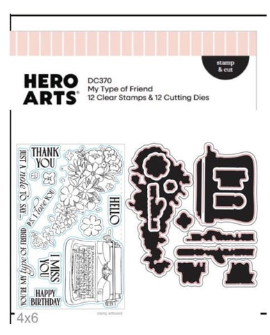 My Type of Friend - Stamp & Die Set
