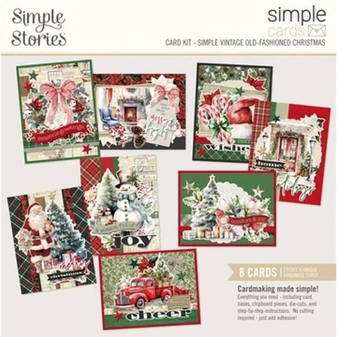 Simple Vintage Old-Fashioned Christmas - Simple Cards Card Kit