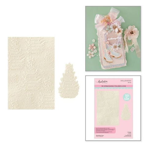 Sparkling Trees - 3D Emobssing Folder