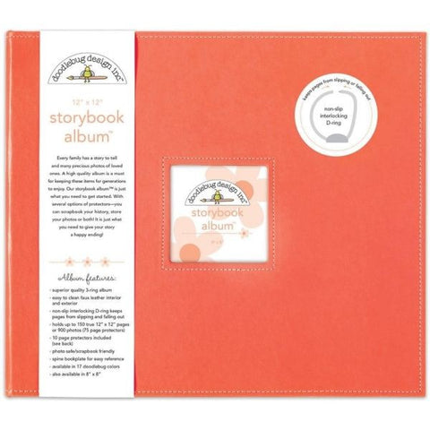 12x12 Storybook Album - Coral