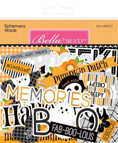 Boo to You - Ephemera - Words