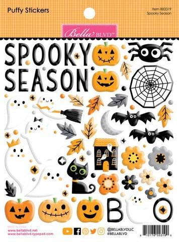 Boo to You - Spooky Season Puffy Stickers