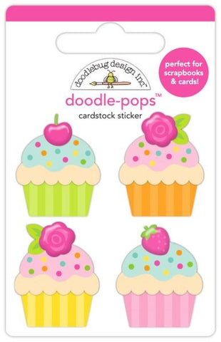 Cupcakes & Candles - Doodle Pops - Cute Cakes