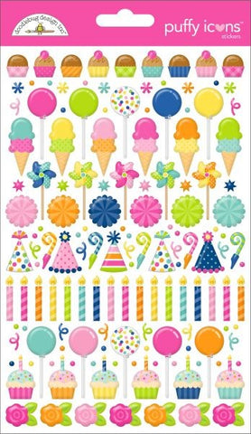 Cupcakes & Candles - Stickers - Puffy Icons