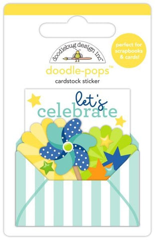 Balloons & Banners - Doodle Pops - Let's Celebrate