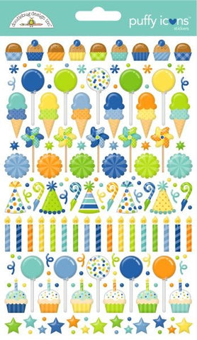 Balloons & Banners - Stickers - Puffy Icons