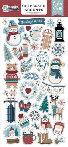 Wonderful Winter Days - Chipboard