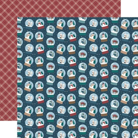 Wonderful Winter Days - Snowman Snowglobes