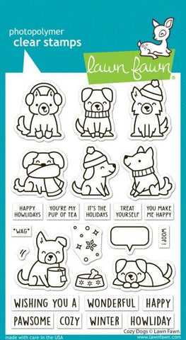 Cozy Dogs - Clear Stamps