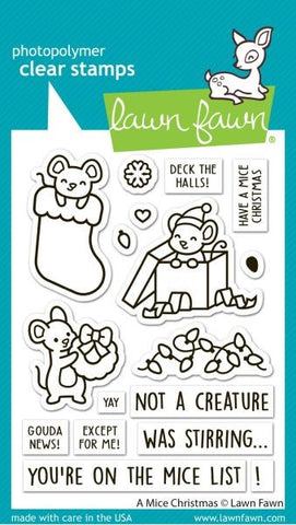 A Mice Christmas - Clear Stamps