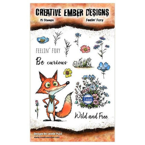 Creative Ember Designs - Clear Stamps - Feelin' Foxy