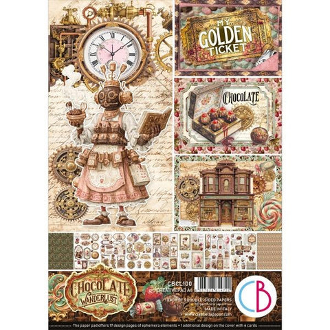 Chocolate Wanderlust - A4 Creative Pad