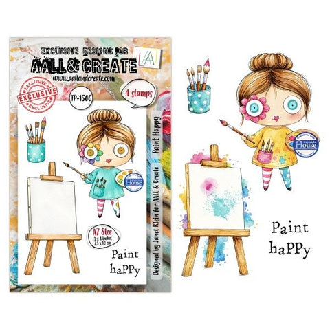 Paint Happy - Clear Stamps