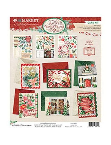 Santa's Winter Village - Card Kit