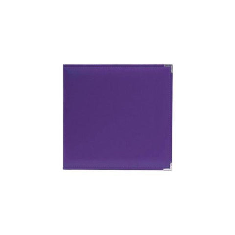 Classic Leather 3 ring Album - Grape Soda