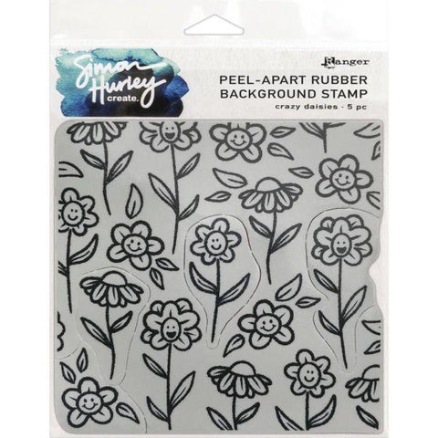 Cling Stamps - Crazy Daisies