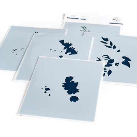 Layering Stencils - Infinite Blooms
