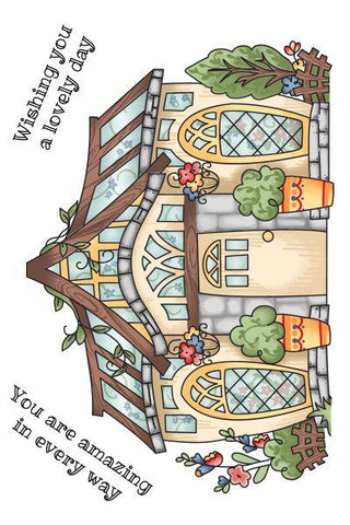 Greenhouse Pocket Pals Clear Stamp Set