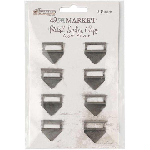 Curators Essential Clips - Aged Silver