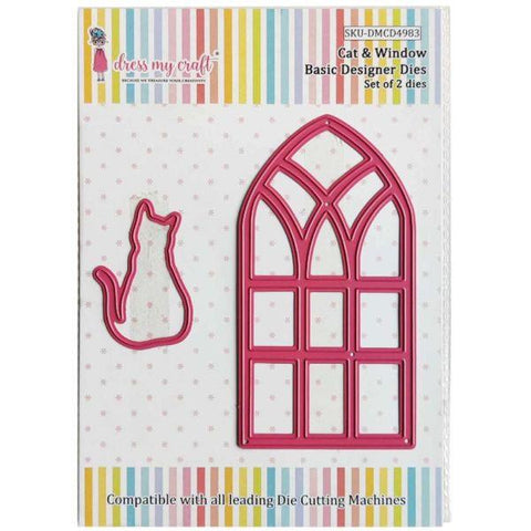 Cat & Window - Dies