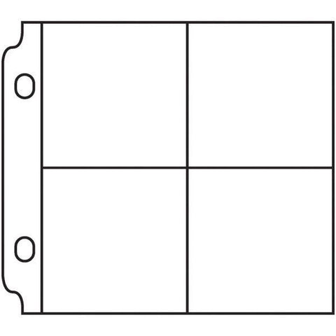 Instagram Album Photo Sleeves - four 2 x 2 pockets