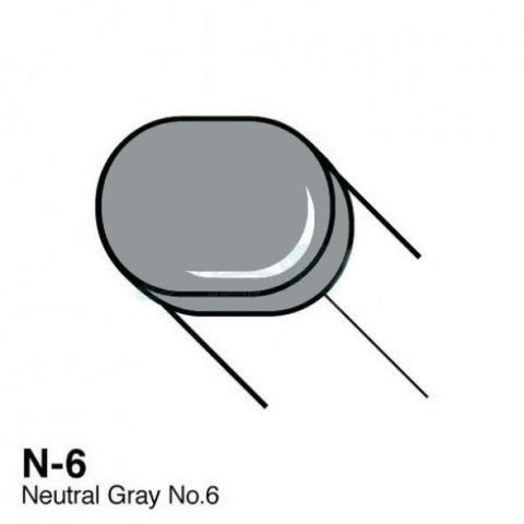 Copic Sketch Marker - N6 - Neutral Gray No. 6